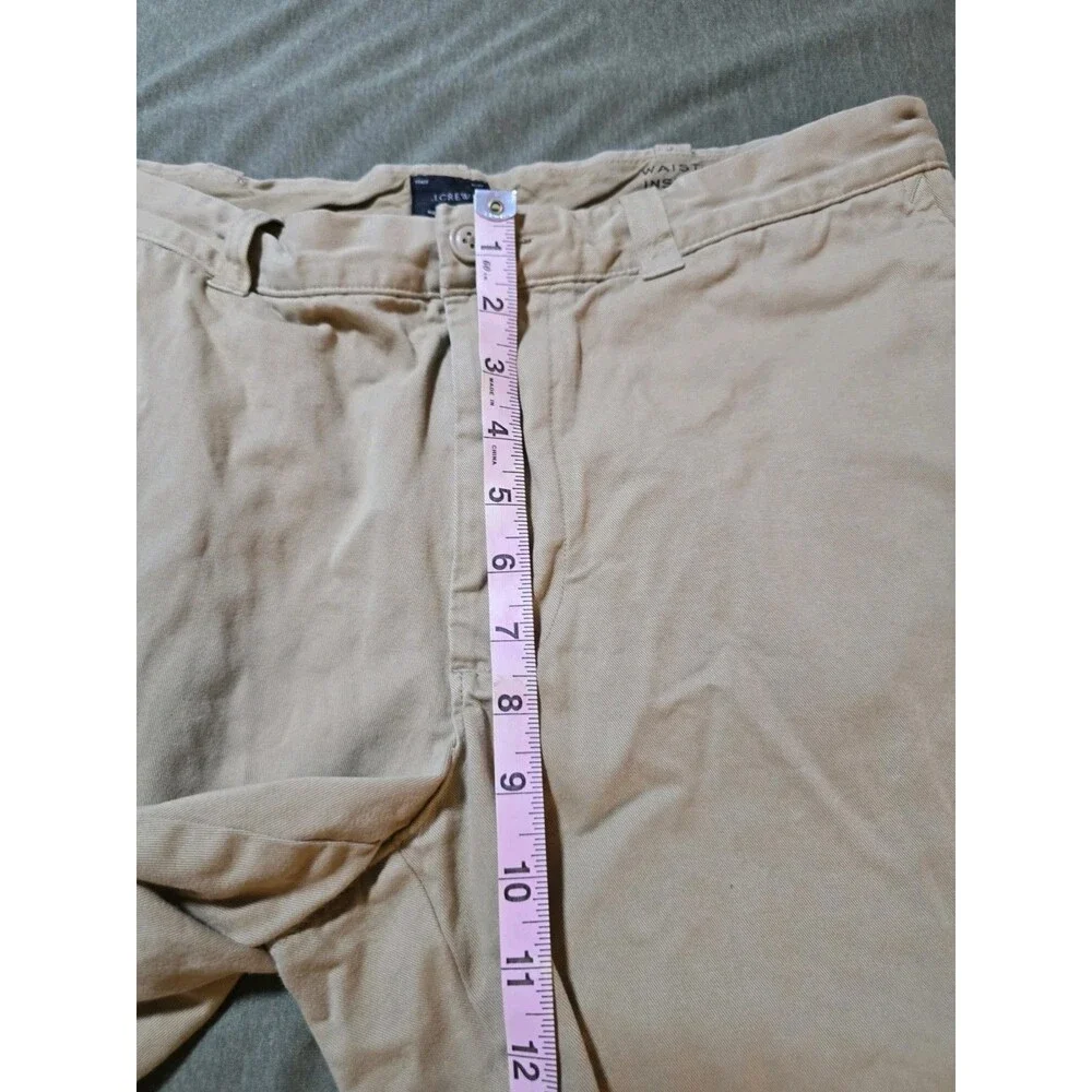 J Crew Shorts Mens 33 Khaki Classic Fit 9in  Inseam Chino Basic